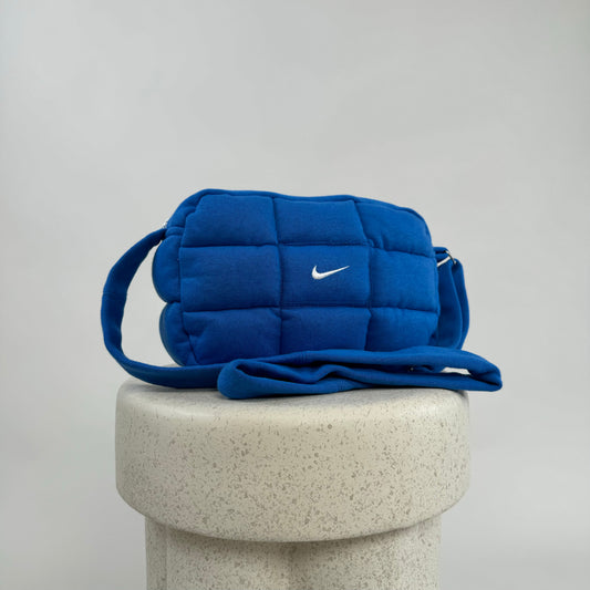 Puffer Blue Crossbody Bag