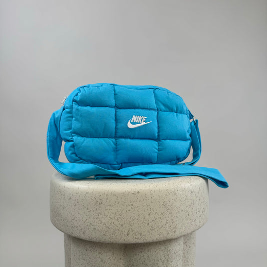 Puffer Bright Blue Crossbody Bag