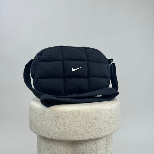 Puffer Black Crossbody Bag